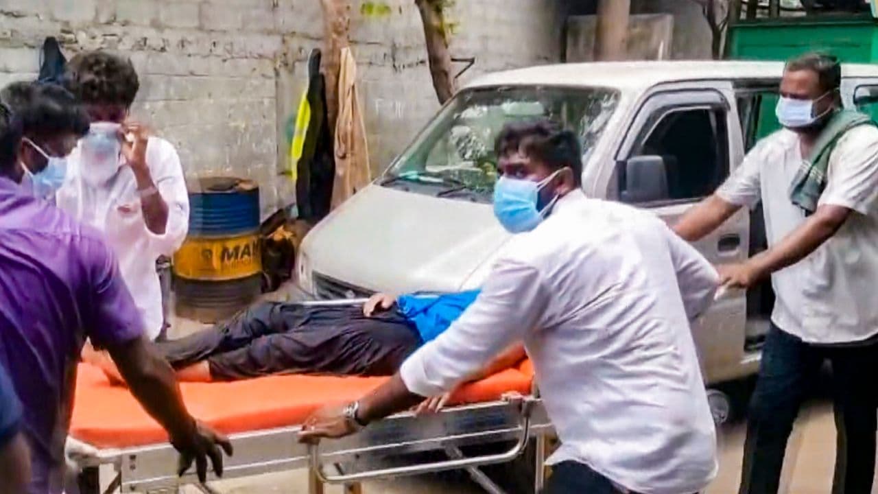 Tamil Nadu ammonia gas leak in Tiruvallur Seafoods Exports facility several dead