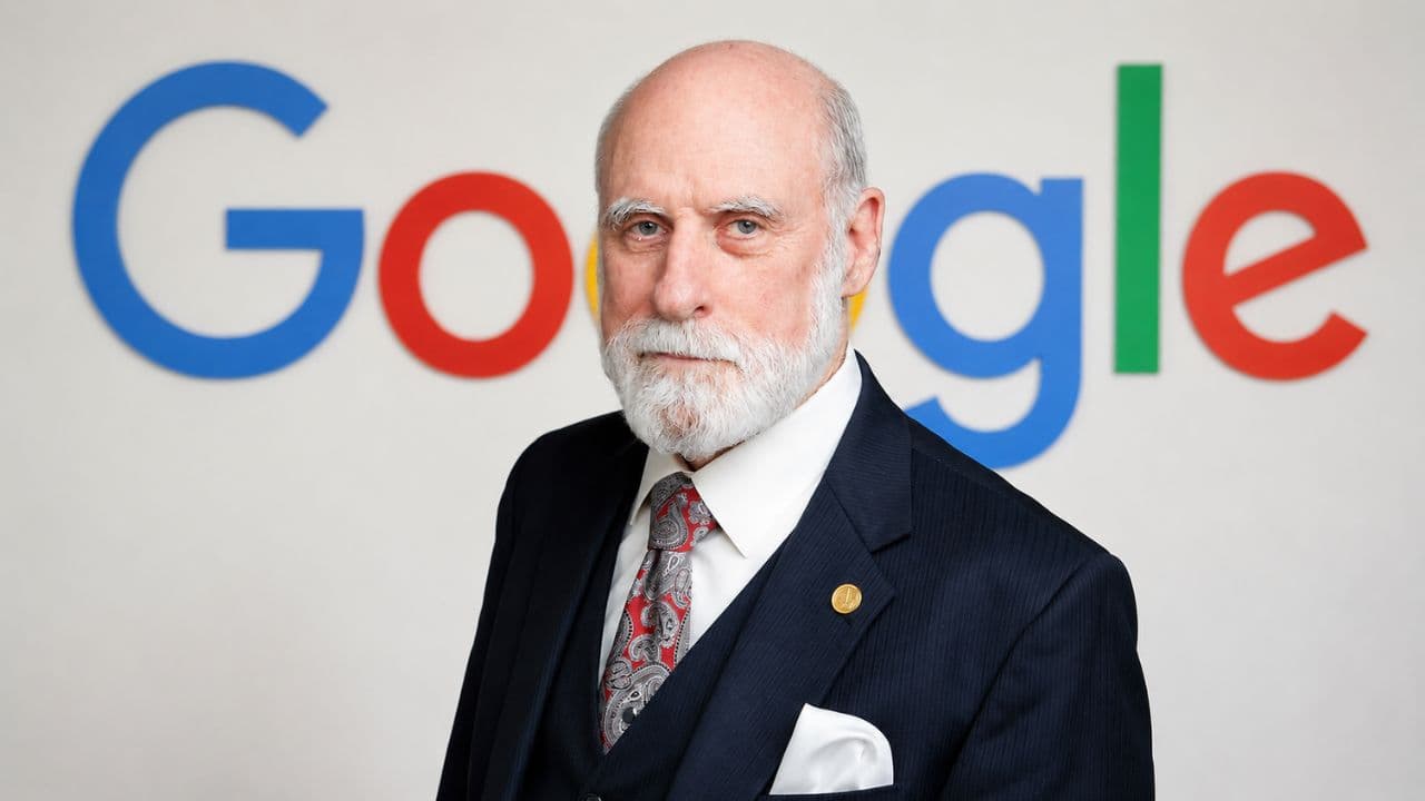 vinton gray cerf retiring google after 20 year