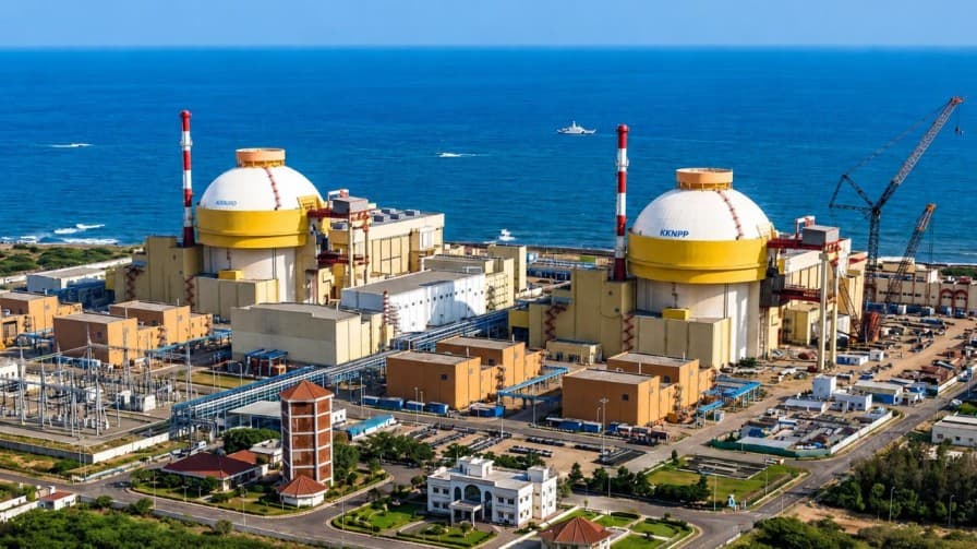 How much electricity generate Kudankulam Nuclear Plant