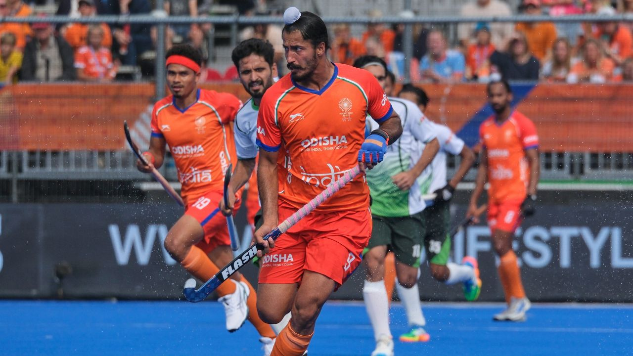 Hockey World Cup 2026 IND vs PAK Harmanpreet team beat pakistan knocked out