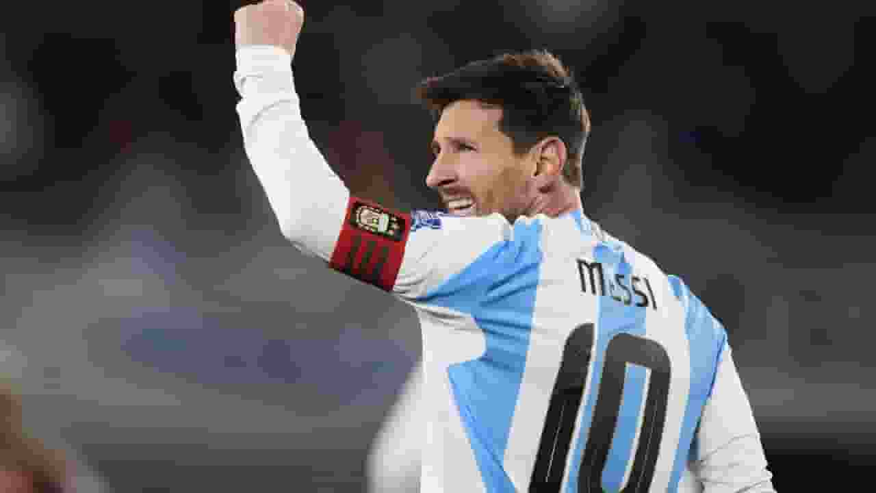 Argentina star footballer Lionel Messi retired international football