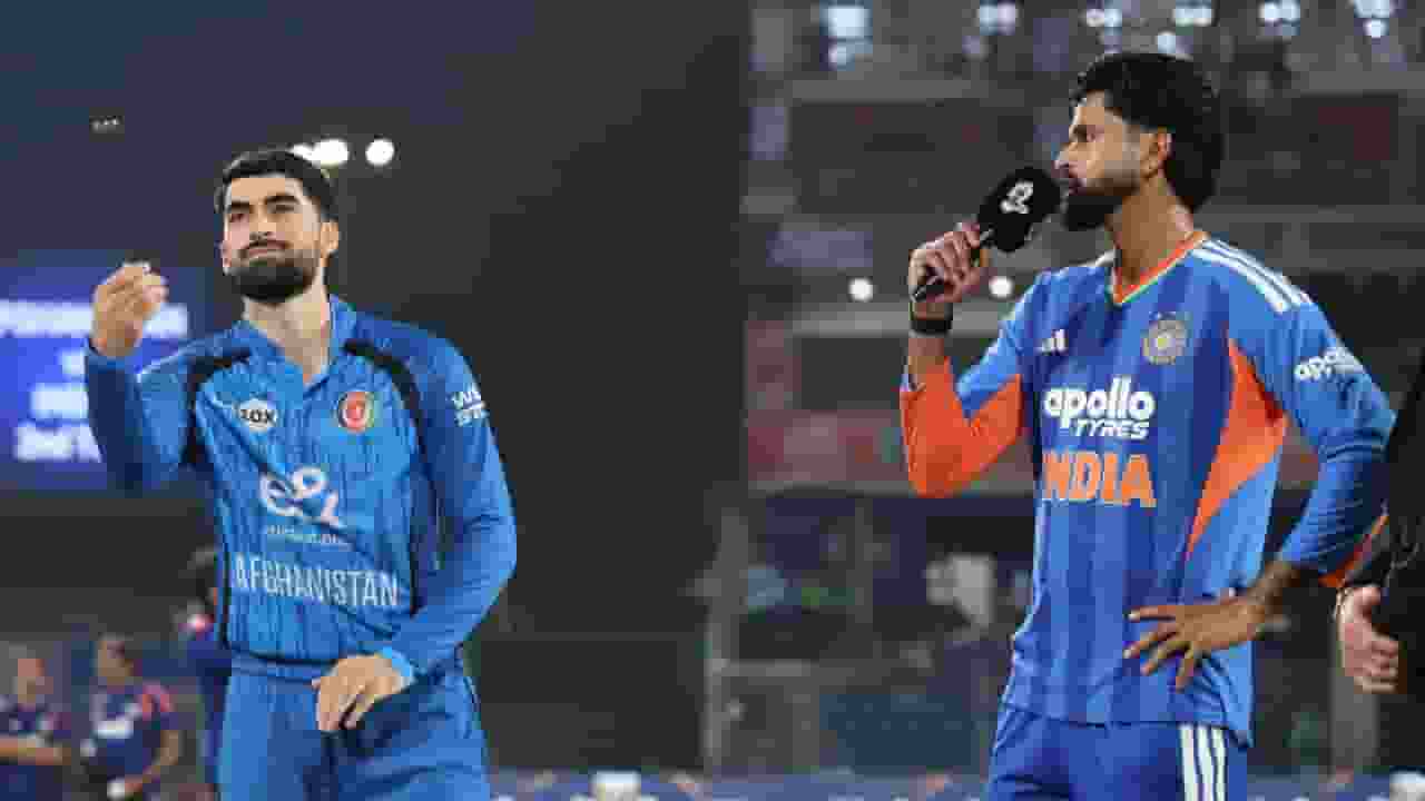 IND vs AFG 2nd T20I Toss and Playing 11