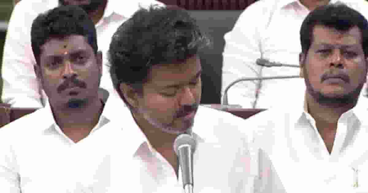Tamil Nadu CM Vijay