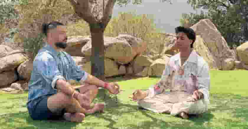 Yuvraj Singh and Abhishek Sharma