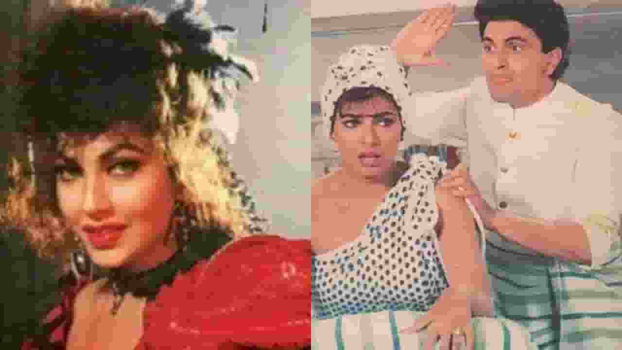 kimi katkar with veteran actor rishi kapoor