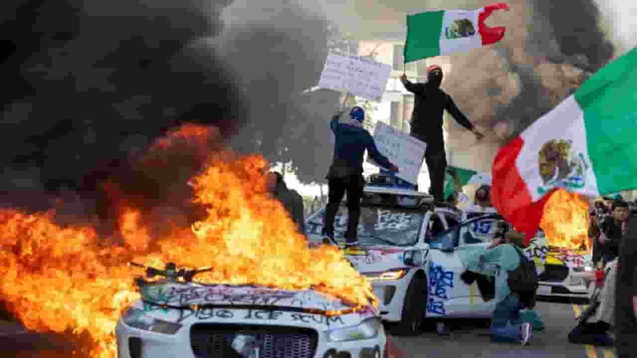 कैसे केंद्र और राज्य की लड़ाई में सुलगा लॉस एंजेलिस? इनसाइड स्टोरी Los Angeles Violence.