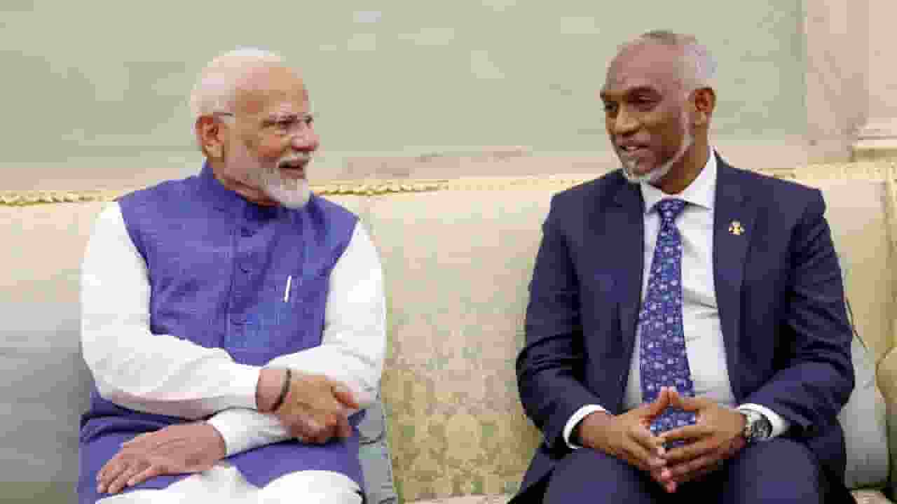 मालदीव को 423 करोड़ रुपये की आर्थिक मदद देगा भारत, वजह जान लीजिए narendra modi and mohamed muizzu