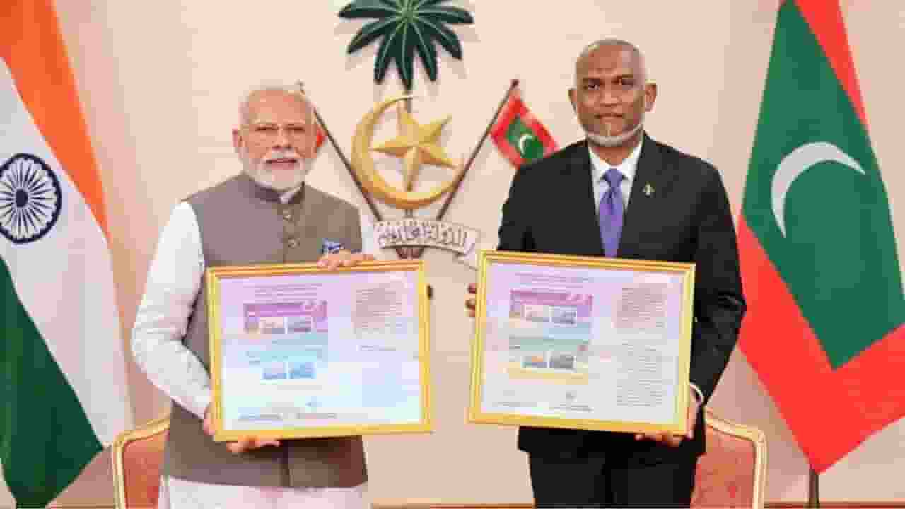 मालदीव को भारत ने मना लिया! PM ने 4,850 करोड़ लोन देने की घोषणा की india maldives relations