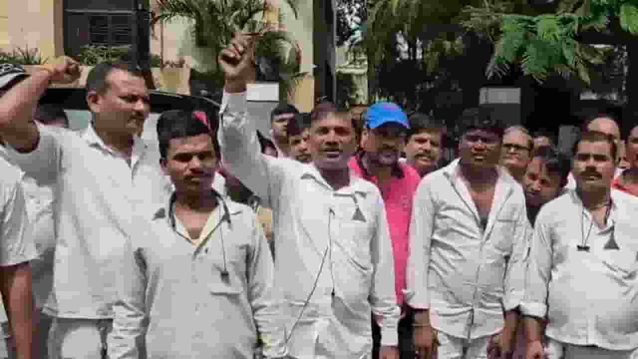 Maharashtra Auto driver protest