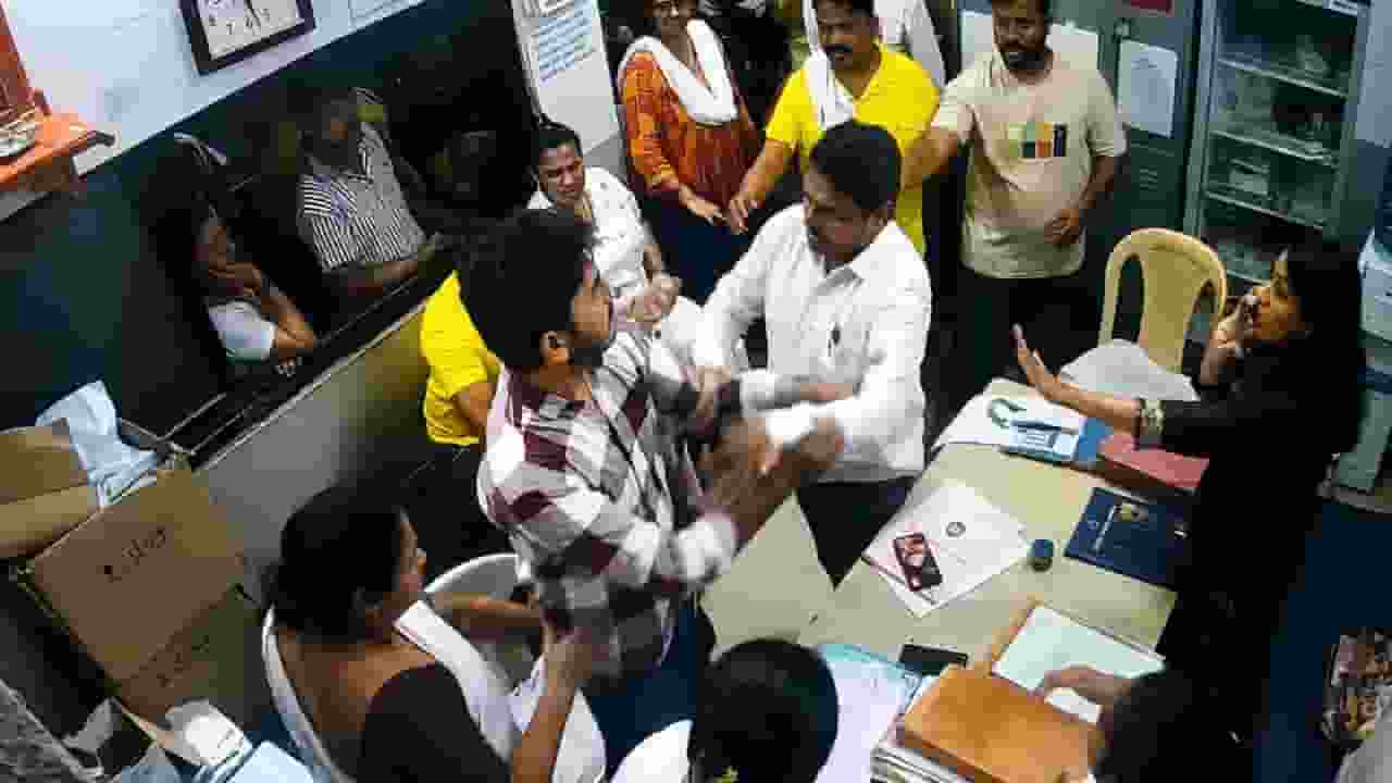 Shiv Sena corporator attack