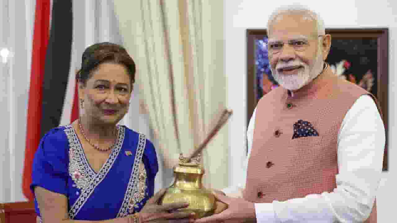 त्रिनिदाद एंड टोबैगो की PM को मोदी ने 'बिहार की बेटी' क्यों बताया? pm modi visit