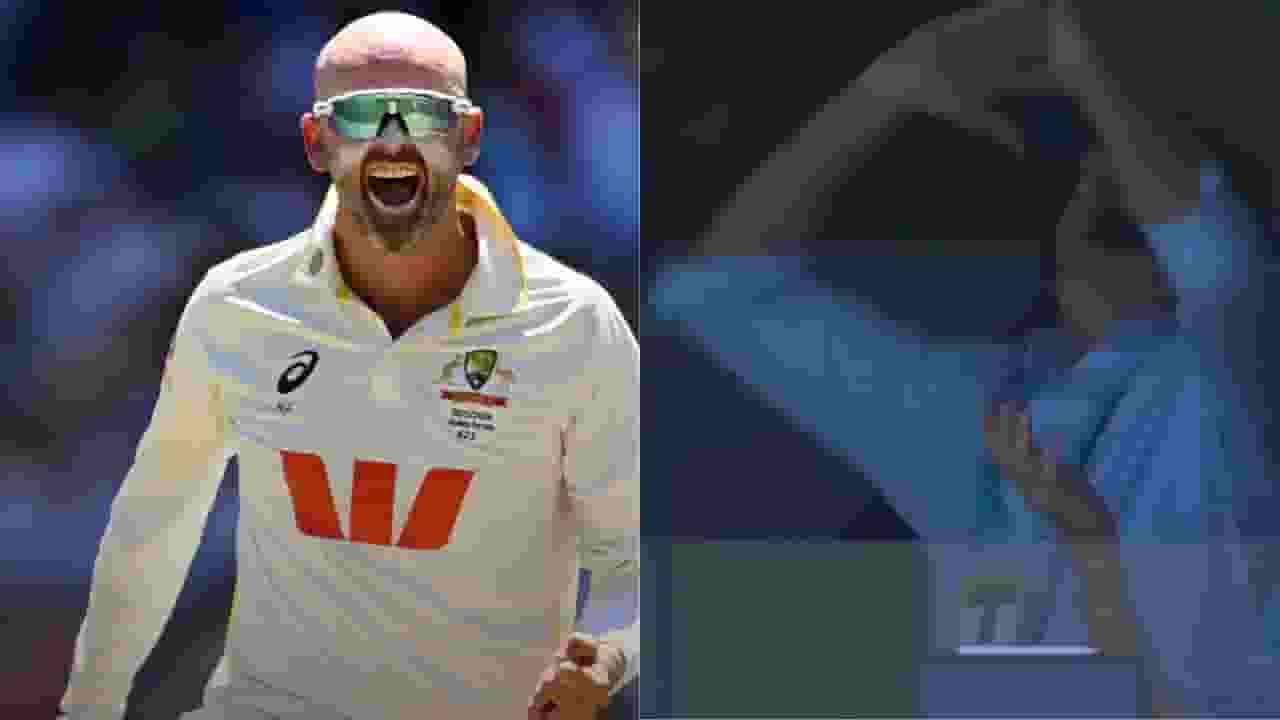 Nathan Lyon wicket