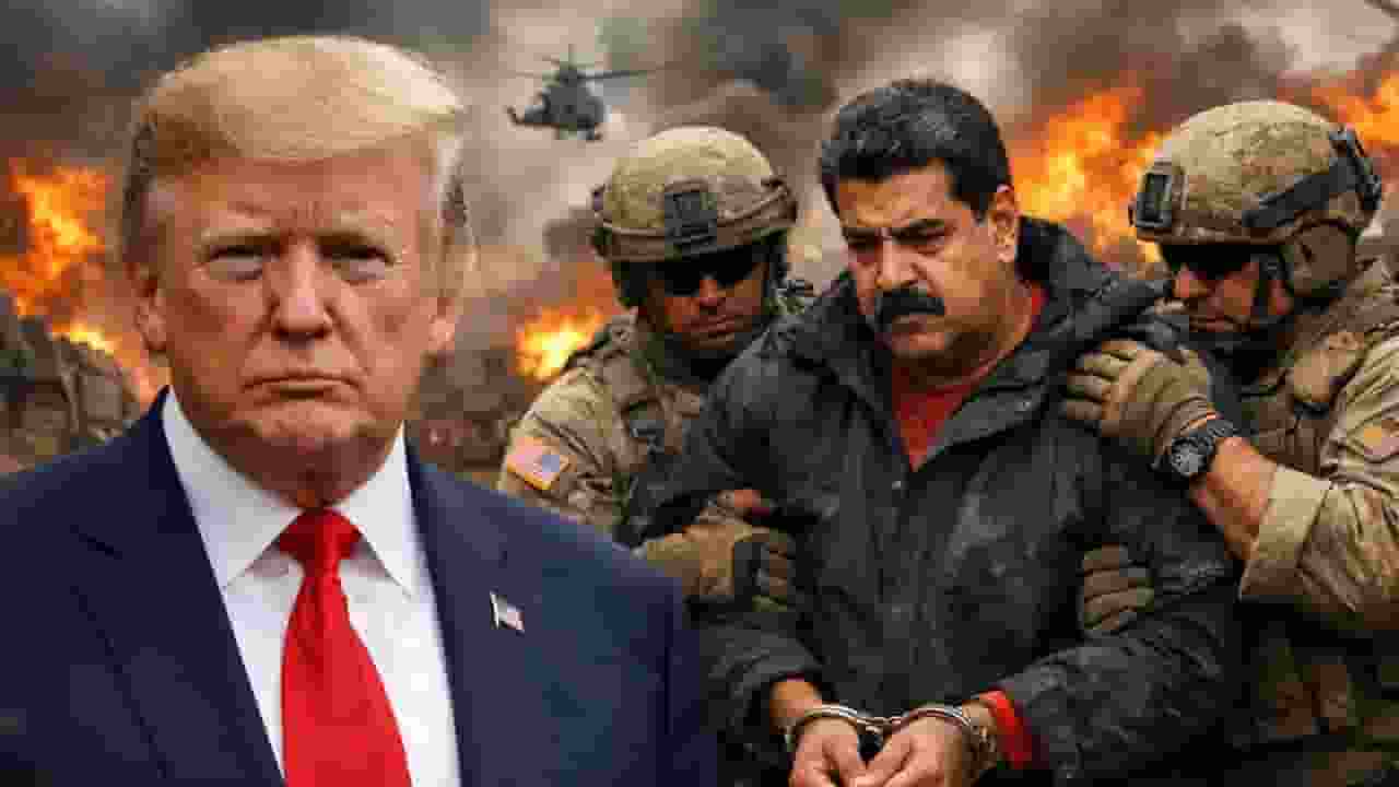 Donald Trump and Nicolás Maduro