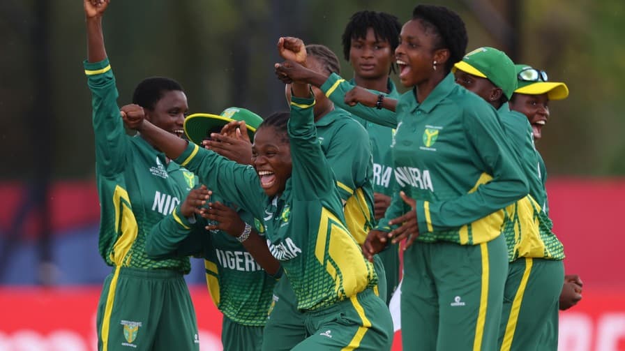 महिला U19 वर्ल्ड कप में बड़ा उलफेर, नाइजीरिया ने न्यूजीलैंड को हराया Nigeria Cricket Team