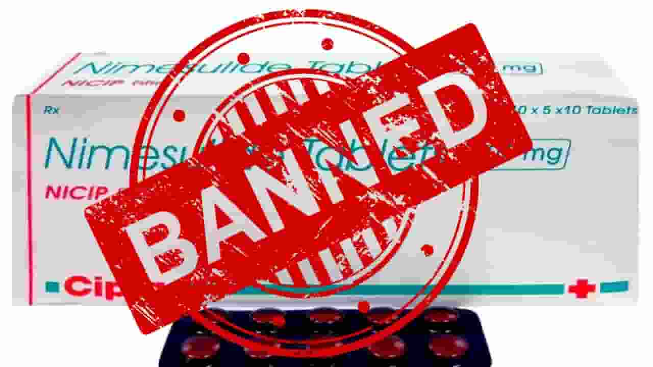 nimesulide banned