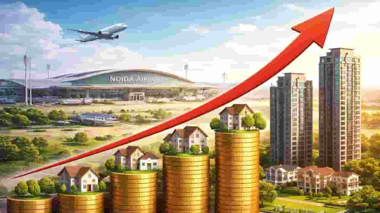 ai generated image of jewar airport