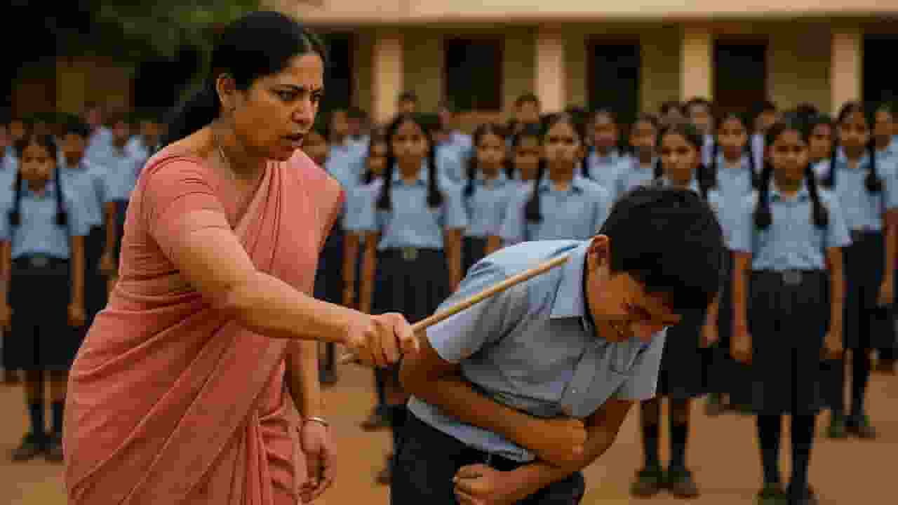 पैर नहीं छुए तो टीचर ने 31 बच्चों को पीट डाला, अब हो गई सस्पेंड Odisha Female teacher