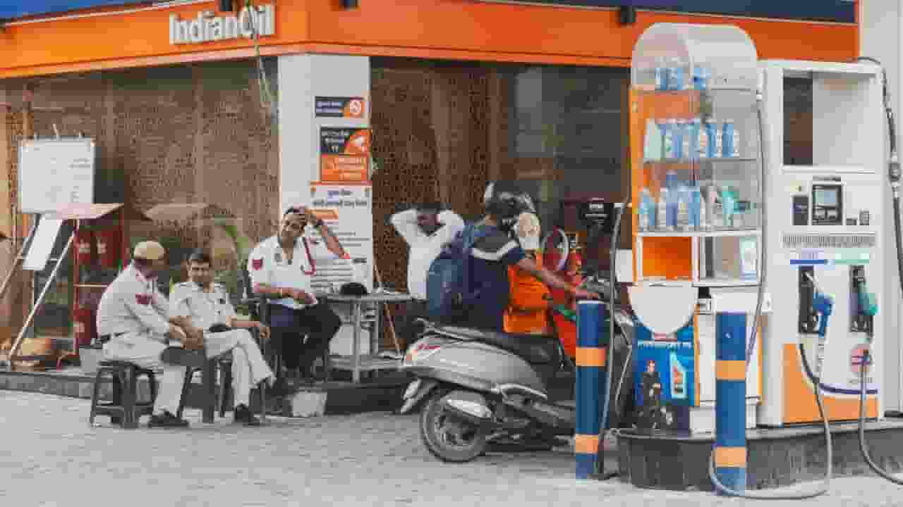 Petrol Pump in Delhi PTI