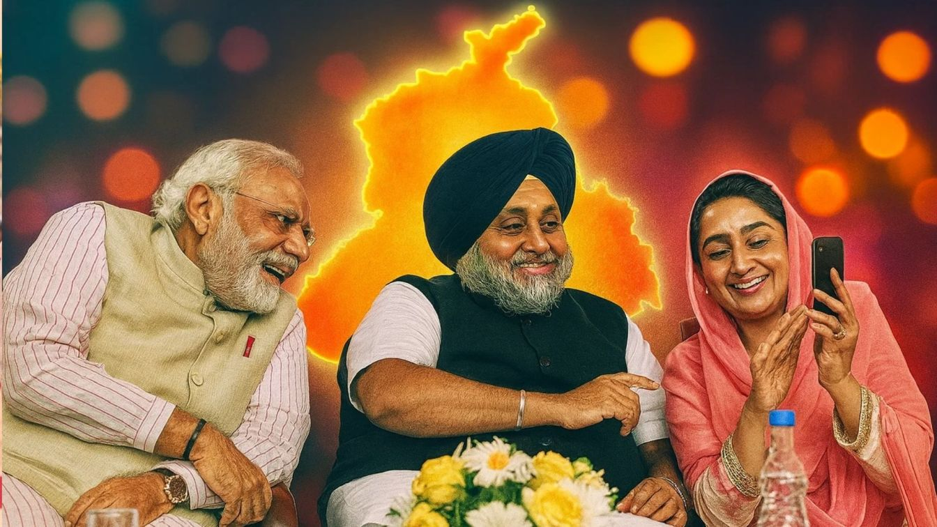 BJP AND Akali Dal Leaders