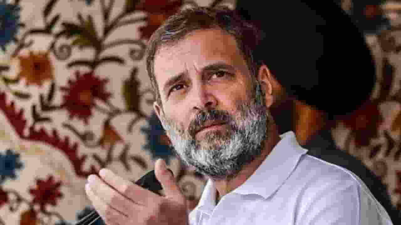 दिल्ली में कांग्रेस देगी फ्री राशन किट, जानें क्या है योजना? Rahul Gandhi। Photo Credit: PTI