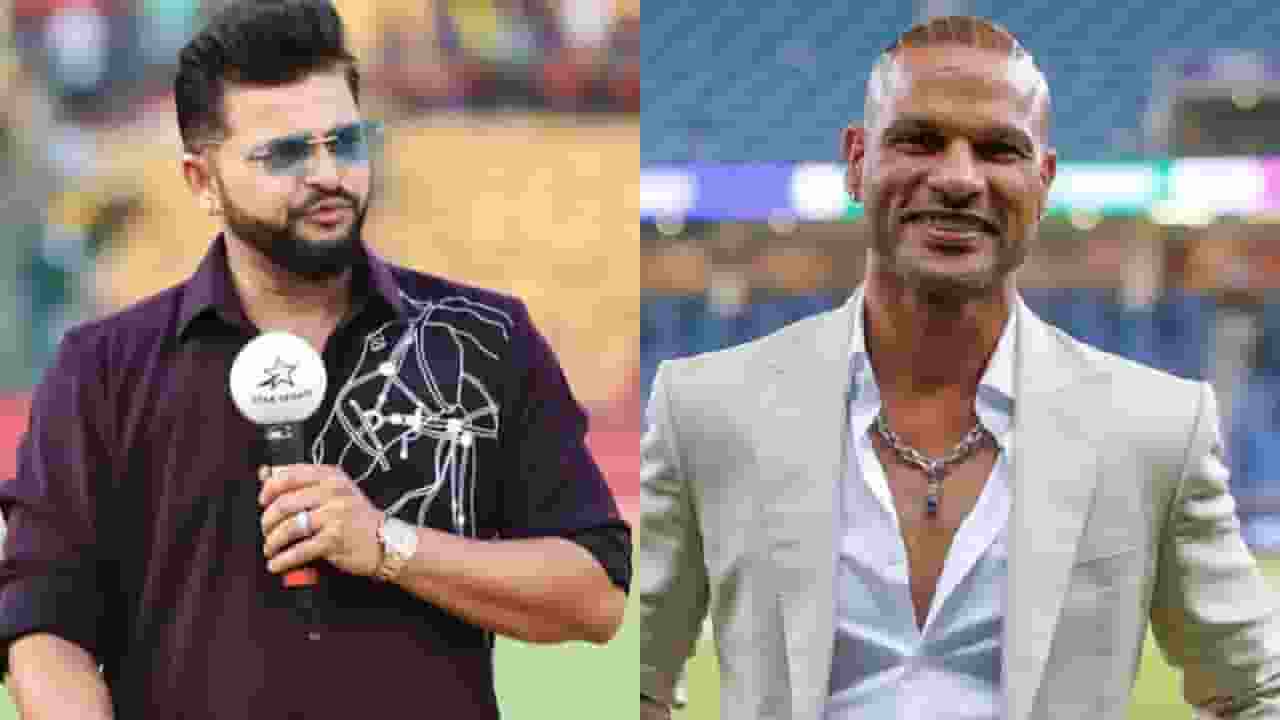 suresh raina and shikhar dhawan