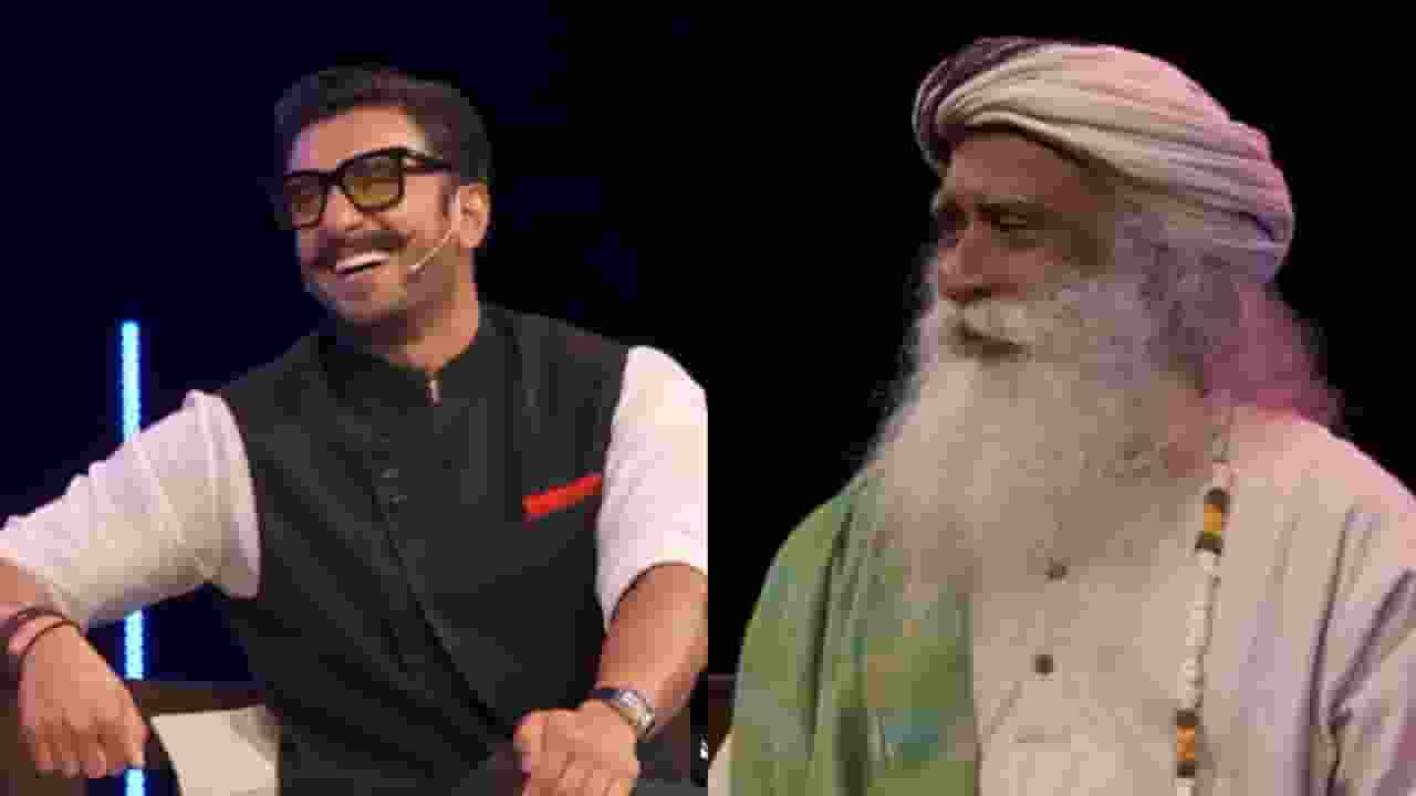 ranveer singh and sadhguru