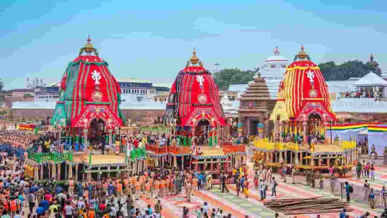 नंदीघोष: भगवान जगन्नाथ का भव्य रथ, निर्माण से मान्यताओं तक सब जानें Image of Rath Yatra