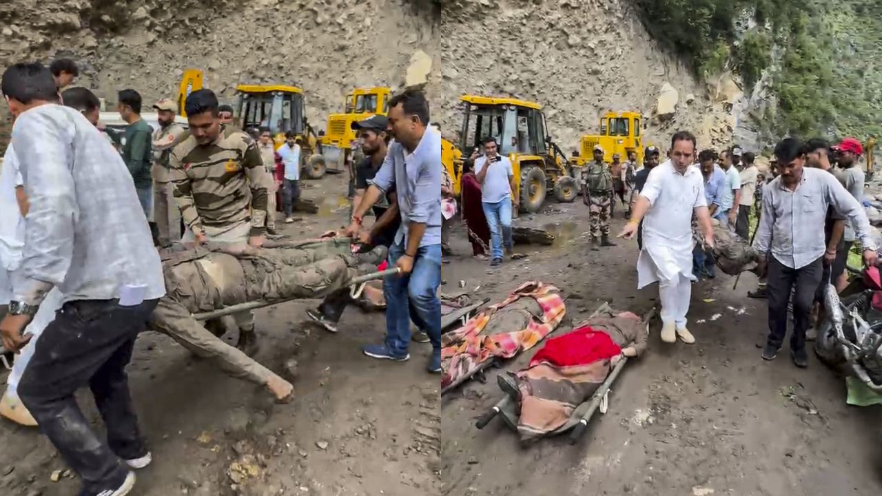 किश्तवाड़: अब तक 38 लोगों की मौत, 100 से ज्यादा घायल, रेस्क्यू जारी cloudburst in jammu kashmir: Photo Credit: PTI