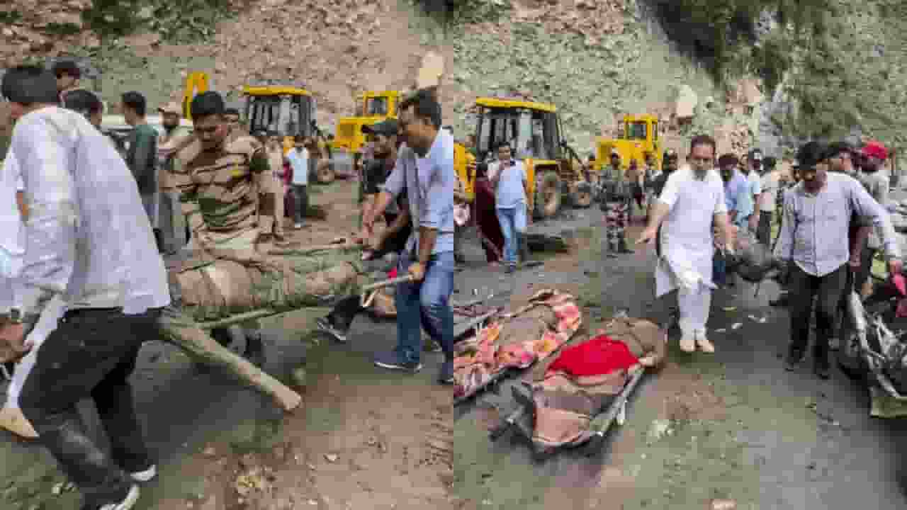 किश्तवाड़: अब तक 38 लोगों की मौत, 100 से ज्यादा घायल, रेस्क्यू जारी cloudburst in jammu kashmir: Photo Credit: PTI