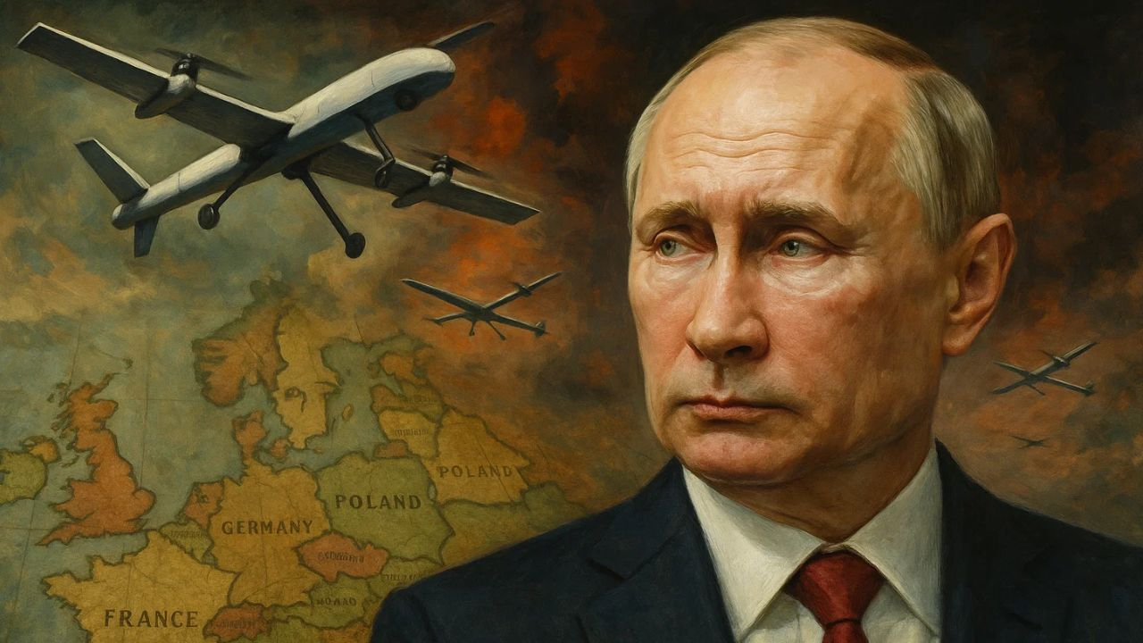 रूस का खौफ या कुछ और, यूरोप क्यों बना रहा ड्रोन वॉल? Drone incursions into Europe.