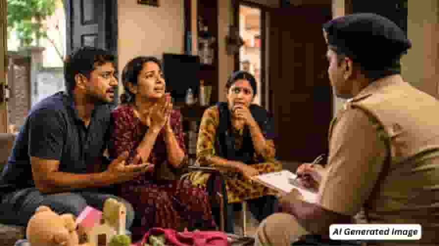 ai generated image of family