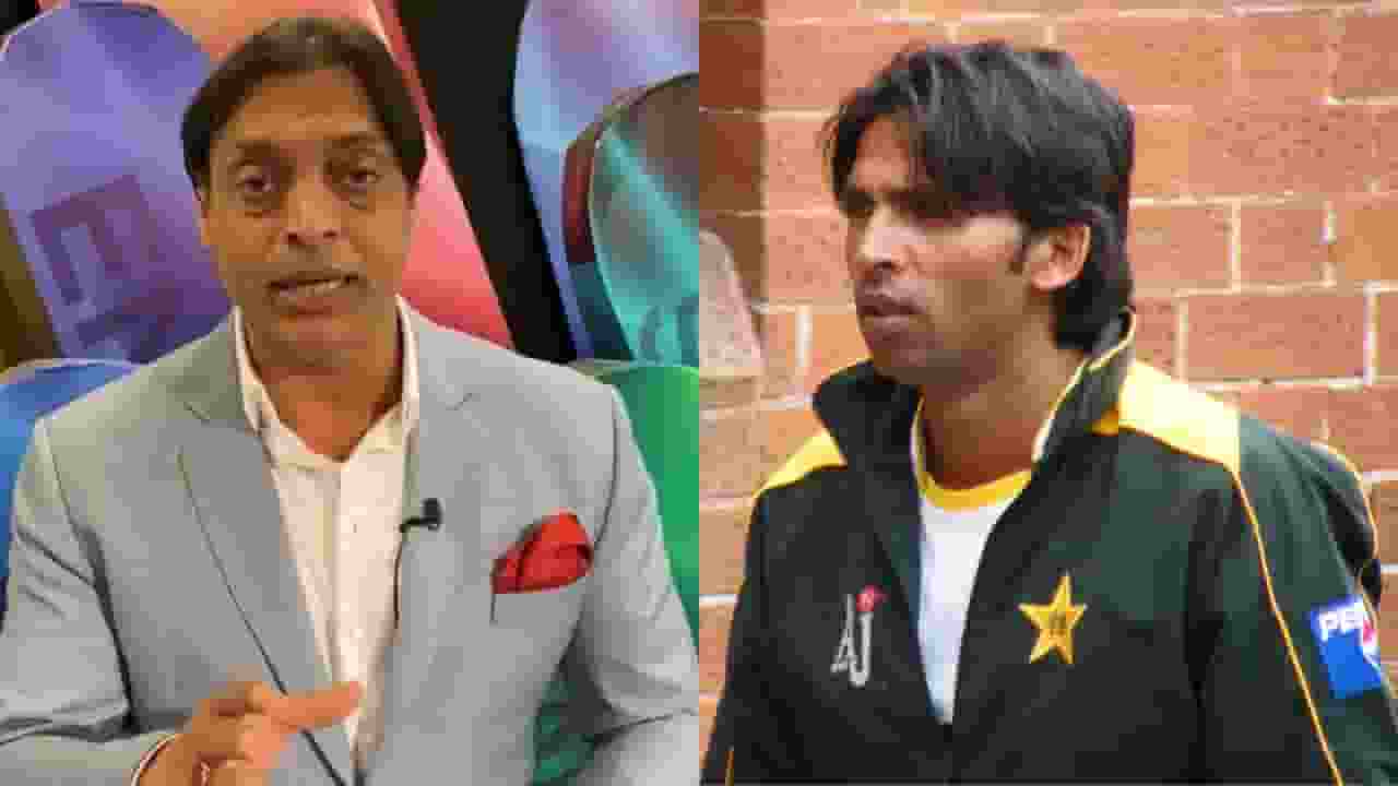 Shoaib Akhtar and Mohammad Asif