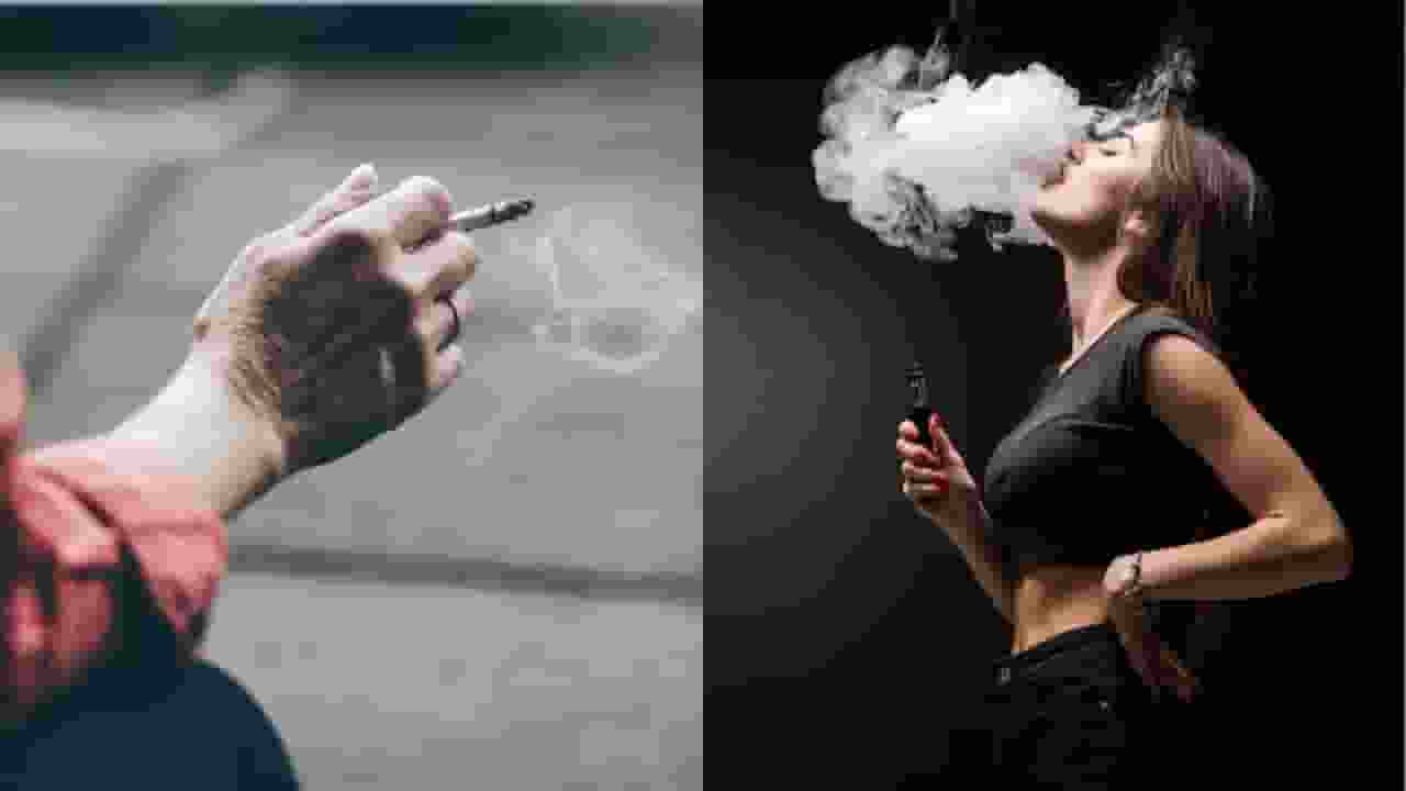 सिगरेट और वेपिंग: कौन सी सेहत के लिए ज्यादा नुकसानदेह? डॉक्टर से जानिए
e cigarette and smoking more harmful