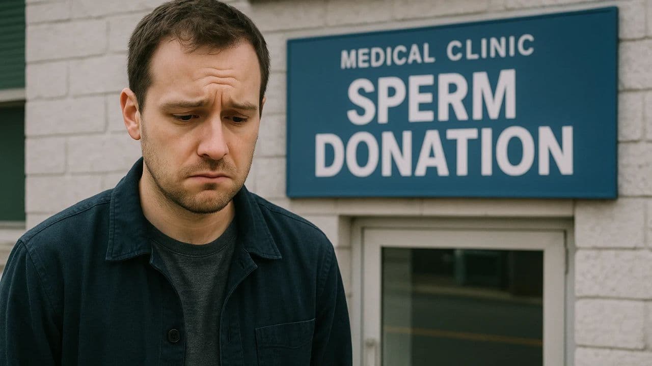 a sick man