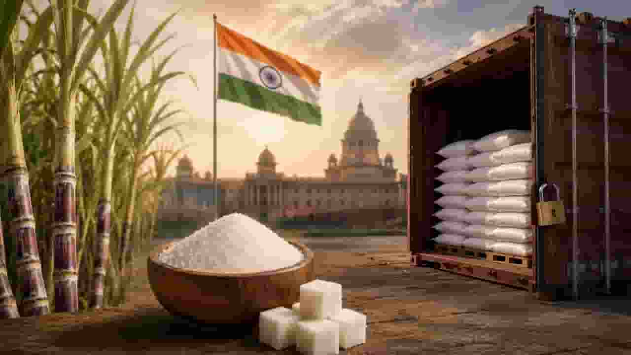 ai generated image of sugar export