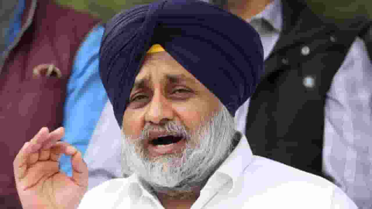 सुखबीर सिंह बादल ने शिरोमणि अकाली दल के पद से दिया इस्तीफा Sukhbir SIngh Badal