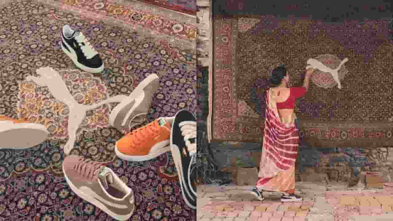 PUMA and Jaipur Rugs sneakers