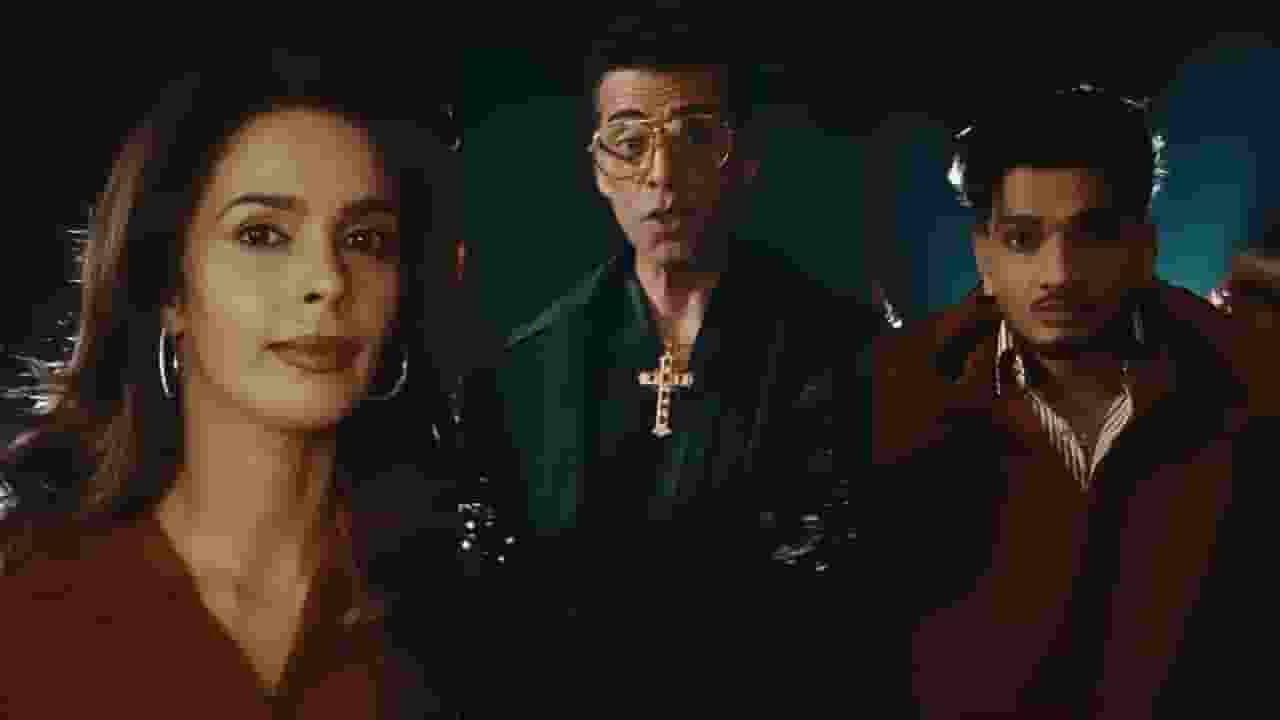 mallika sherawat, karan johar and munawar faruqui