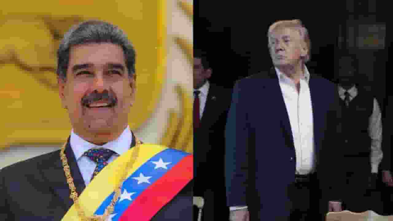 Nicolas Maduro and Donald Trump
