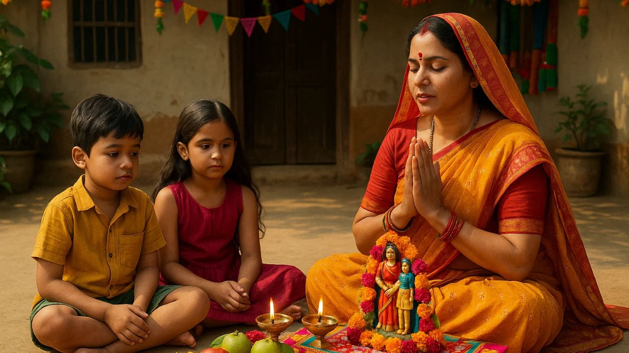 जितिया व्रत 2025: व्रत कथा, वैदित मुहूर्त और पूजा विधि Representational Picture