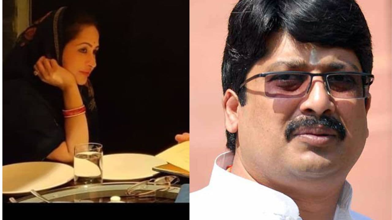 'राजा भैया के पास हथियारों का जखीरा', भानवी सिंह ने लगाए गंभीर आरोप Raghu Raj pratp singh and her wife Bhanvi kumari singh