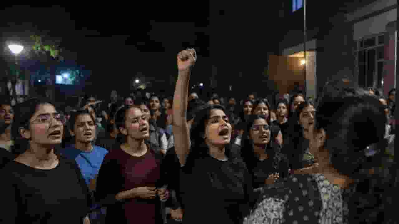 AI Generated Image Of Student's Prostest