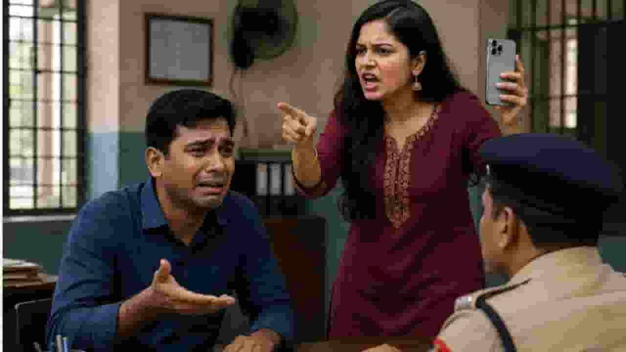 Wife demands AC and iPhone taunts husband