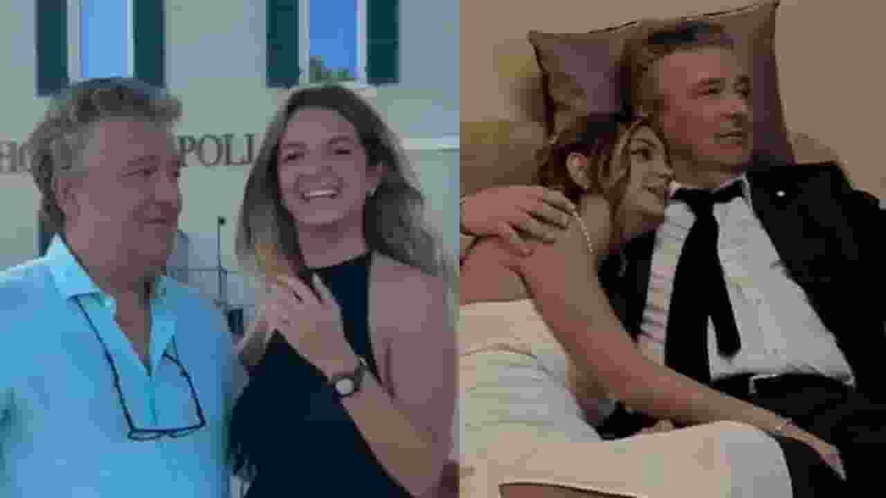 Minea Pagni and Massimo