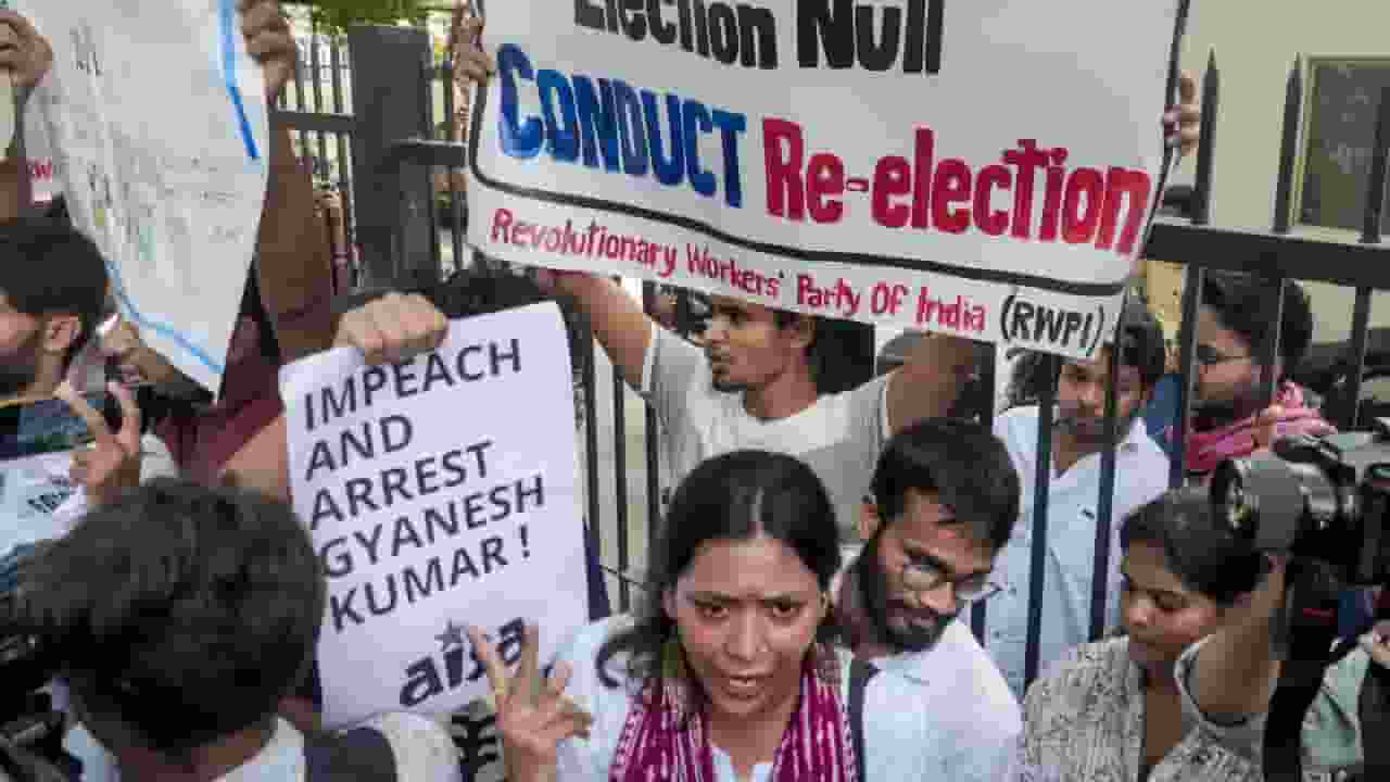 CEC Gyanesh Kumar, Rahul Gandhi,