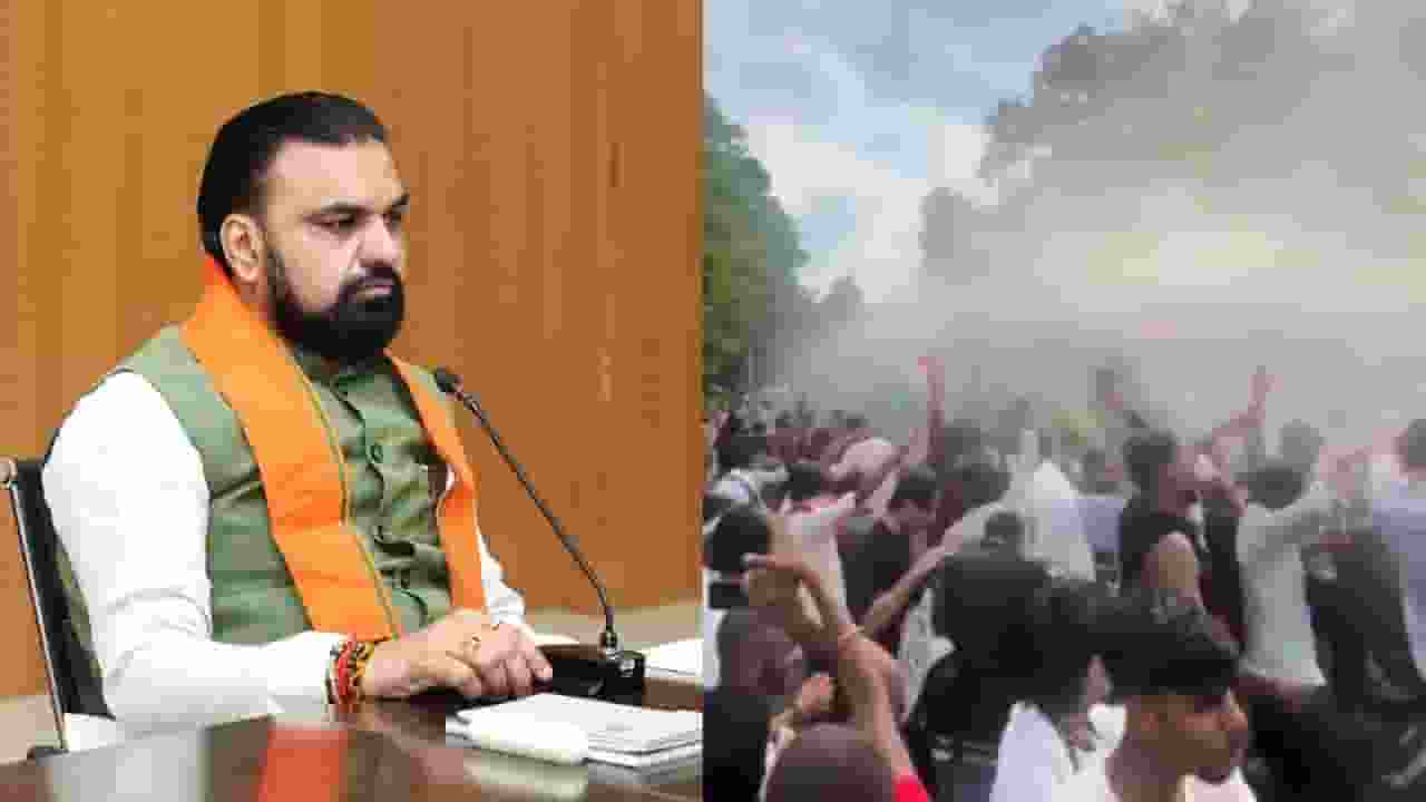 Bihar Student Protest, Bihar Water Cannon