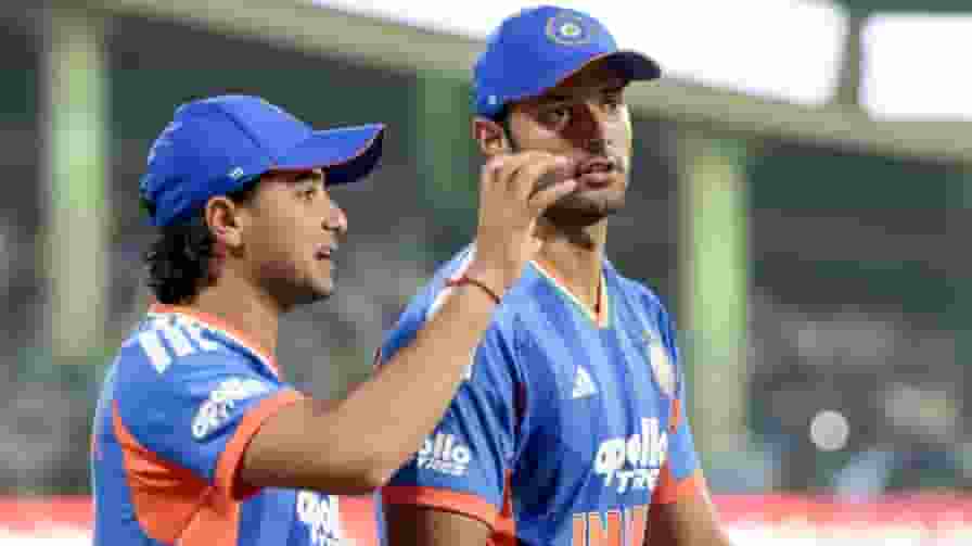 Abhishek Sharma Shivam Dube IND vs AFG T20 Series