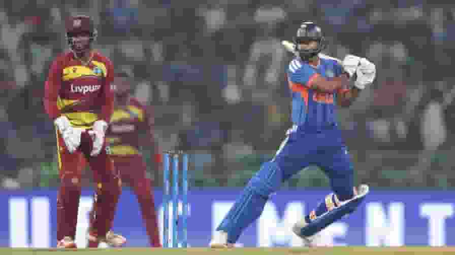 Shreyas Iyer IND vs WI T20I