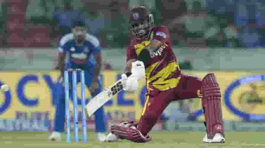 Shai Hope Batting IND vs WI 4th T20