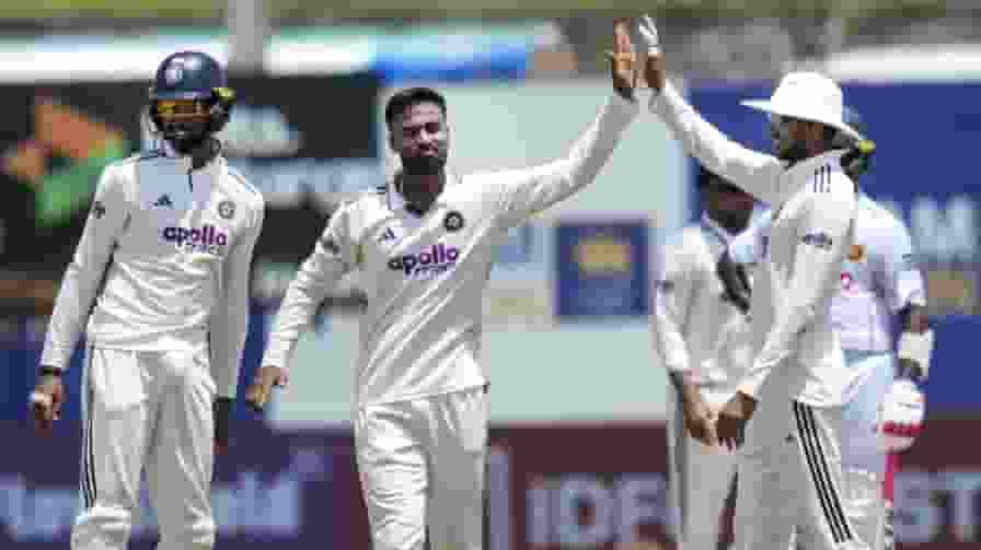 Manav Suthar Shubman Gill IND vs SL Test